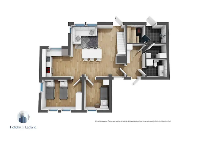 In Lapland - Klasun Maja B Ferienhaus *